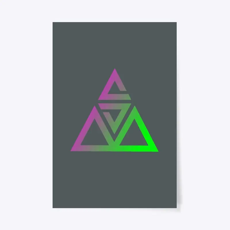 Scott Marshall Logo - Pink & Green 